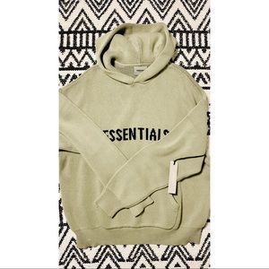 Fear of God ESSENTIALS Knit Hoodie - Pistachio